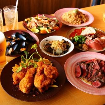 [Great value when you make a reservation during November!] Minamoto's party plan recommended for year-end parties, with all-you-can-drink included