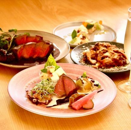 [If you're visiting Minamoto for the first time!] Dinner course with a choice of main dishes [5 dishes] 4,900 yen