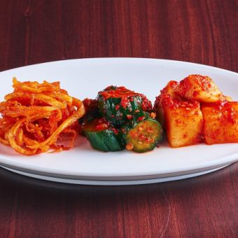 3 kinds of recommended kimchi