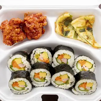 韓国海苔巻き弁当