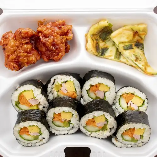 韓国海苔巻き弁当