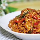 Stir-fried spicy pork