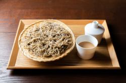 Handmade soba noodles