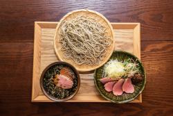 Duck soup soba or udon