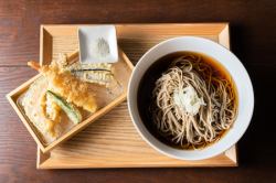 Tempura soba or udon