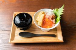 ミニねぎとろ丼