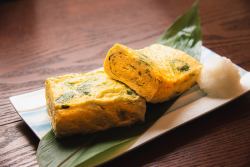 Golden dashi soup rolled egg