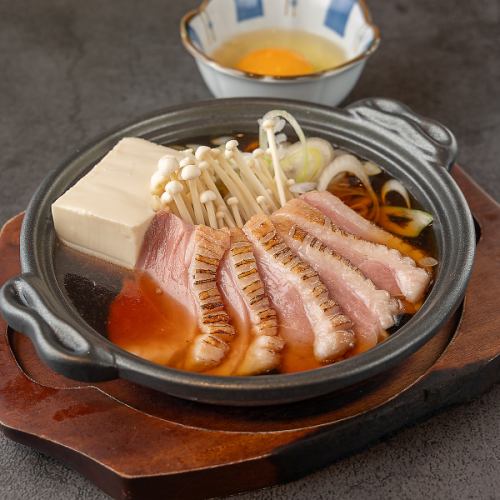 鴨のすき焼き仕立て