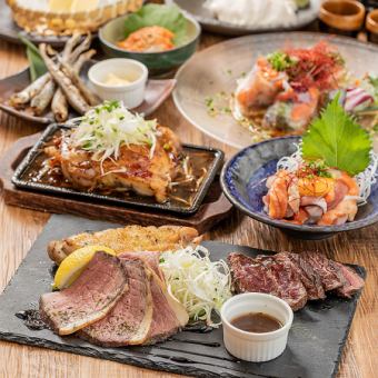 Our recommendation! [Strawberry Course] Choose your main dish from oyster hot pot or pork shabu-shabu ♪ 2-hour all-you-can-drink, 9 dishes, 4000 yen