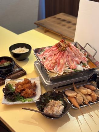 2時間飲み放題付き！チリトリ鍋など全6品◆5000円コース