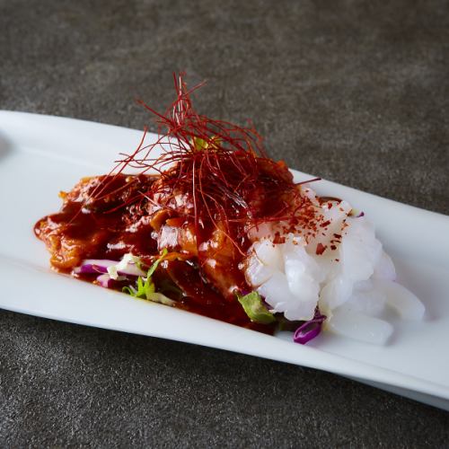 Squid Cafe ~ Korean style squid sashimi ~