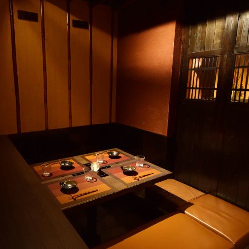 All seats are private rooms & hideaway space! Private room izakaya in front of Sendai Station