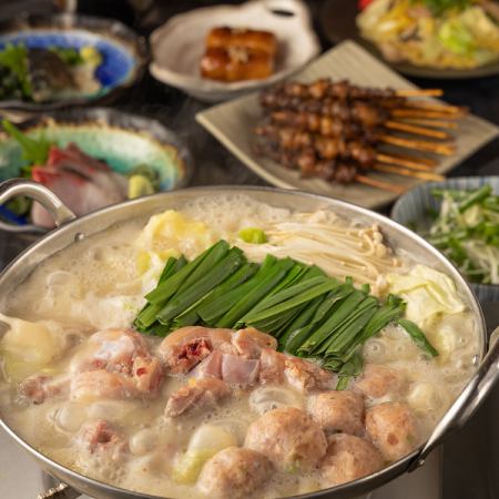 [Sendai Saimi Course] Two kinds of fresh fish and a main course of pork bone hotpot!! Includes 2 hours of all-you-can-drink, 8 dishes, 4,000 yen!! Banquet