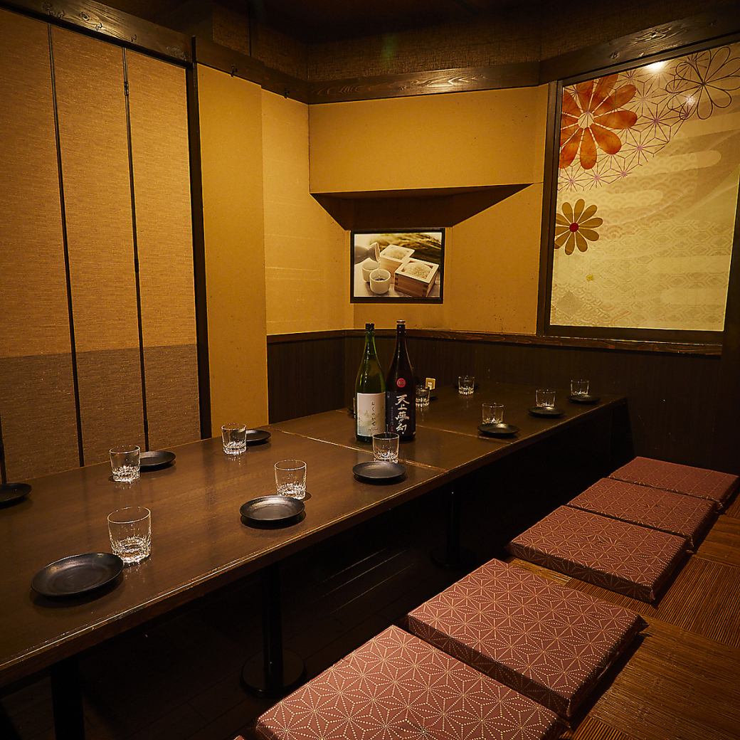 10名様以上可能で少人数から大人数の宴会でも◎