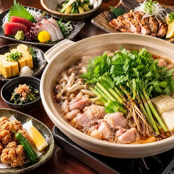 全ての宴会コースが飲み放題付き3,000円～！最大3時間制のゆったり寛げるプランも有り◎