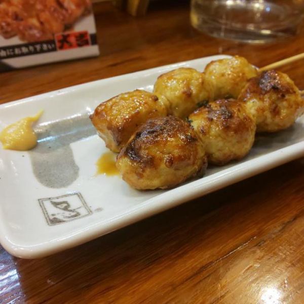 Our original! There is a secret of one point in the connection << Tsukune >> 176 yen / 1 bottle (tax included)