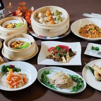 ●＊秋の瑠璃コース＊●9月1日～11月30日〈飲み放題付〉「秋鮭の台湾タルタルソース」など全9品
