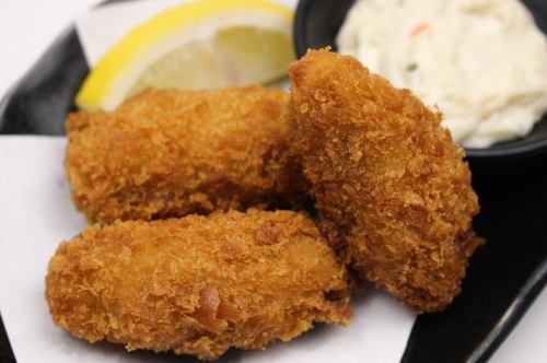 Fried oysters from Oku, Okayama Prefecture (3 pieces)