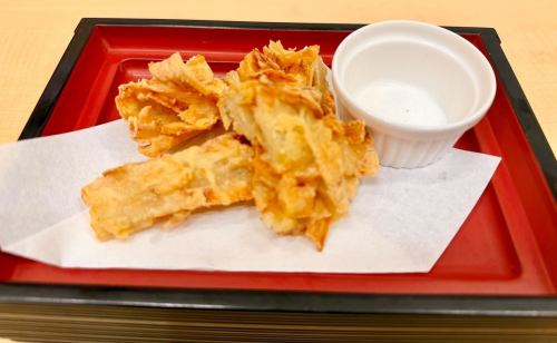 一口ごぼうの唐揚げ