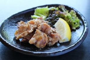 ジューシー！鶏ハラミ焼き