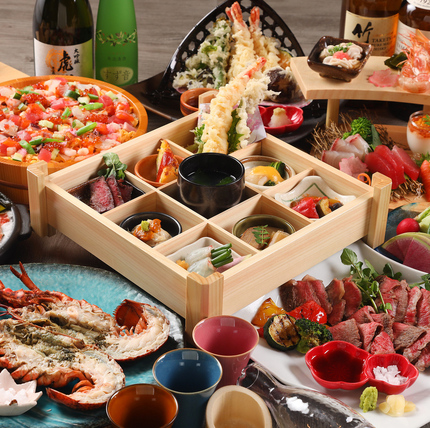 こだわり料理と種類豊富なお酒で大切な空間を彩ります◎
