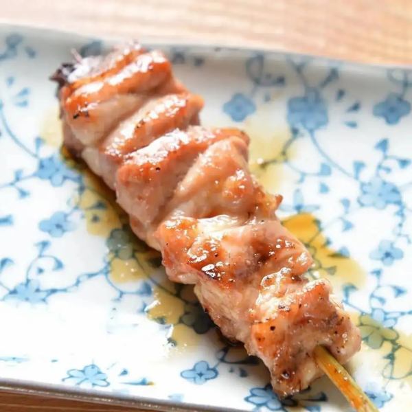 茨城のブランド鶏『つくば鶏』の炭火焼鳥 各種