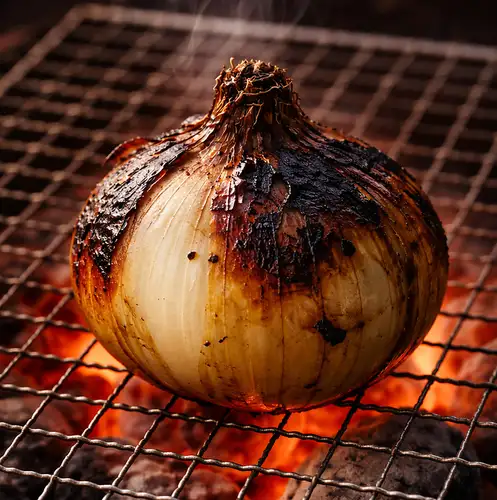 玉ねぎ丸ごと炭火焼き