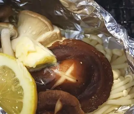 きのこバターホイル焼き