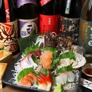 [2-Hour All-You-Can-Drink Included] [Luxurious Chef's Choice Course] Premium Japanese Sake Included! 9 Dishes of the Day, Including Ise Lobster