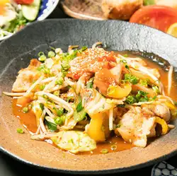 수제 돼지 김치 볶음