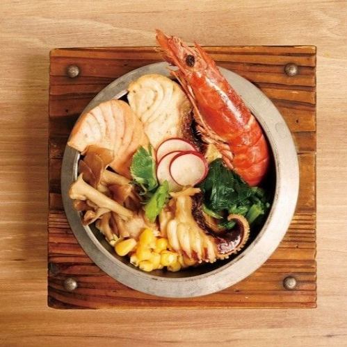 海鮮三昧釜めし