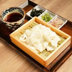 冷ひもかわうどん(冷)