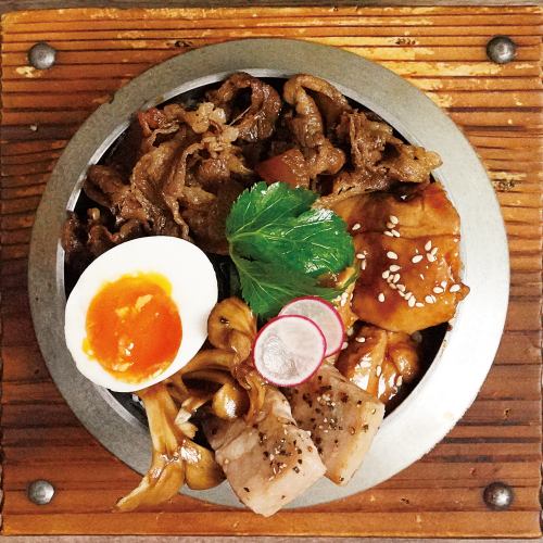 肉三昧釜めし