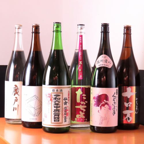 自分好みで注ぐ楽しさ◎鮮魚と相性ぴったりの銘酒【日本酒】を味わおう！