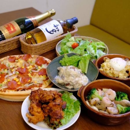 週末限定パーティープラン2時間飲み放題付 スペシャルコース 全7品 5500円(税込) 2名様~OK