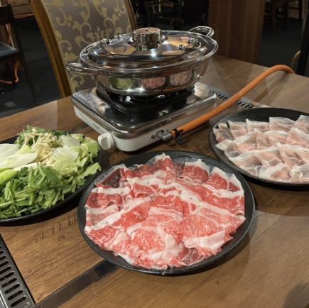 【しゃぶしゃぶ or すき焼き】和豚プラン◆3,500円（税込）