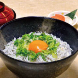 釜揚げしらす丼　