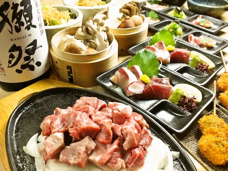 120分[飲放]付きコース各種ご用意。各種宴会にオススメ。