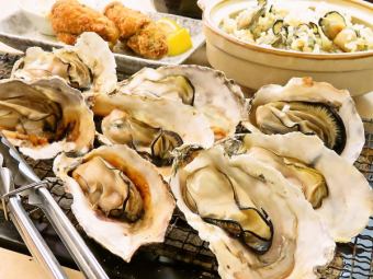 The ultimate bargain★Winter only!! [Murotsuma Oysters All-You-Can-Eat 90-Minute Course] {Men} 4,680 yen {Women} 4,280 yen