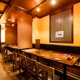 組み合わせ自由なテーブル席！お気軽にご相談下さい