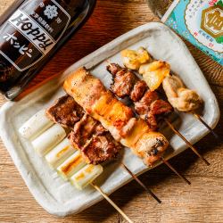 Assortment of 5 skewers