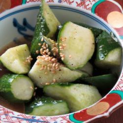 sesame salt cucumber