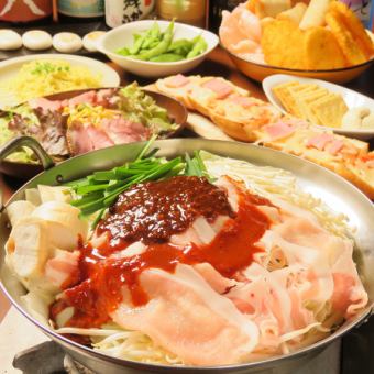 ★忘年会・新年会特別コース！★プレミアムチゲ鍋[食放]&[飲放]全日OK！大満足9品コース⇒5000円