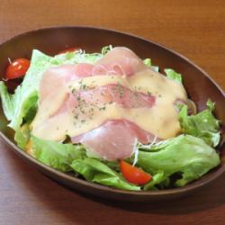 Raw ham salad