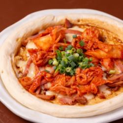 Kimchi BBQ Pizza