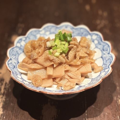 かりかりとり皮メンマ
