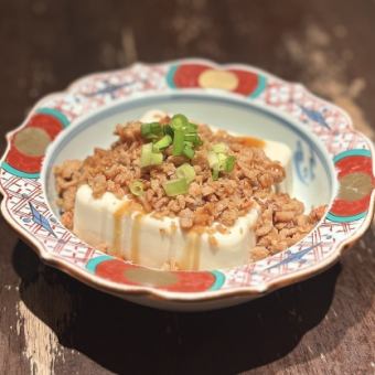鶏そぼろ冷奴