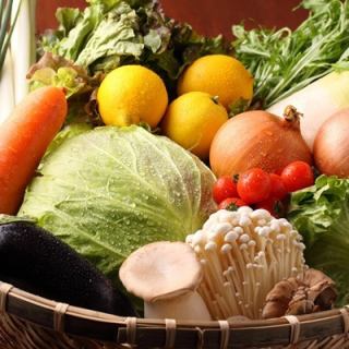 新鮮な食材をご用意してお待ちしております。