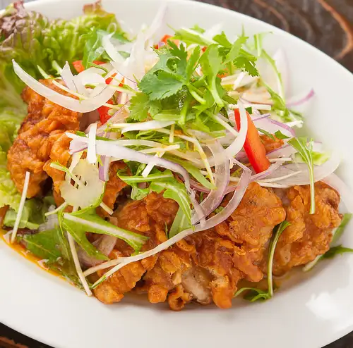 タイ風から揚げ　香味ソース