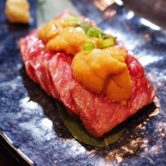 ■Satsuki [The height of luxury: Sendai beef, 8 types of yakitori for adults, and sea bream rice] 16 dishes + 180 minutes seating time → 11,000 yen